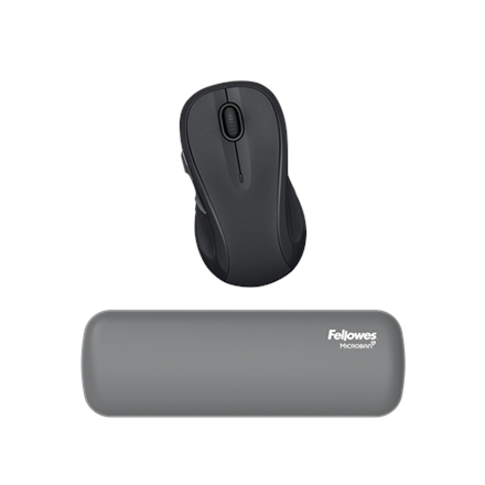 Fellowes | Breyta Palm Wrist Rest | Grey