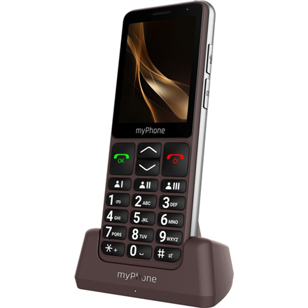 myPhone Bueno LTE Praline Collection | Brown | 2.8 " | IPS | 48 MB | 128 MB | Single SIM | MicroSD | 3G | Bluetooth | Main camera resolution 2 MP | 2000 mAh