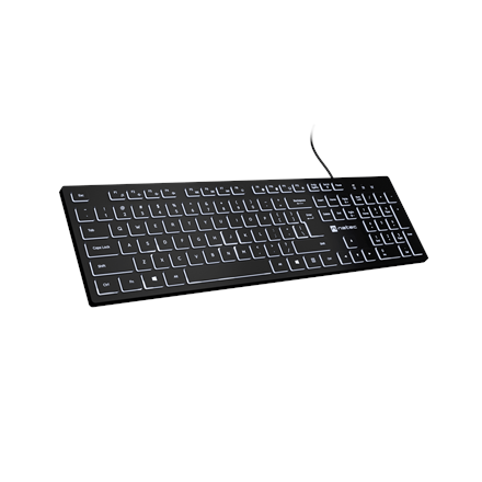 Natec | Herring Glow | Keyboard | Wired | US | Black