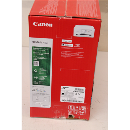 SALE OUT. Canon IJ MFP PIXMA TS7650i | SALE OUT. Canon Multifunctional printer | PIXMA TS7650i | Inkjet | Colour | A4 | Wi-Fi | White | DAMAGED PACKAGING