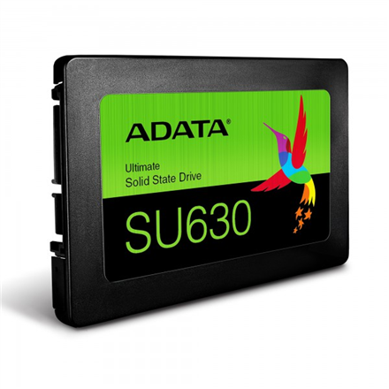ADATA | Ultimate SU630 3D NAND SSD | 960 GB | SSD form factor 2.5” | Solid-state drive interface SATA | Read speed 520 MB/s | Write speed 450 MB/s