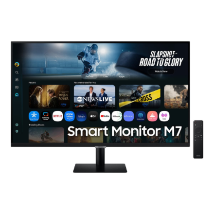 Samsung | LS32FM700UUXDU | 32 " | VA | 16:9 | 60 Hz | 4 ms | 3840 x 2160 pixels | 300 cd/m² | HDMI ports quantity 2 | Black