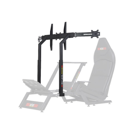 Next Level Racing | F-GT Monitor Stand | Height, tilt | 27-65 " | Maximum weight (capacity) 60 kg | Black