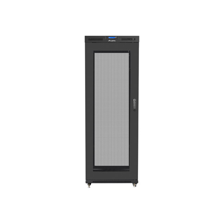 Lanberg | Rack cabinet 19" free-standing 27U/800x1200 (flat pack) with mesh door, LCD | FF01-8227-23BL | Black