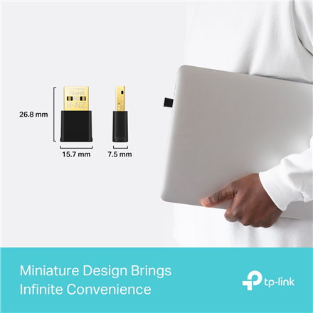 TP-LINK | AX1800 Nano Dual Band Wi-Fi 6 USB Adapter | Archer TX20U Nano | USB 2.0