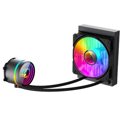 Gamemax CPU Liquid Cooler | ICEBURG 120 BK | Black