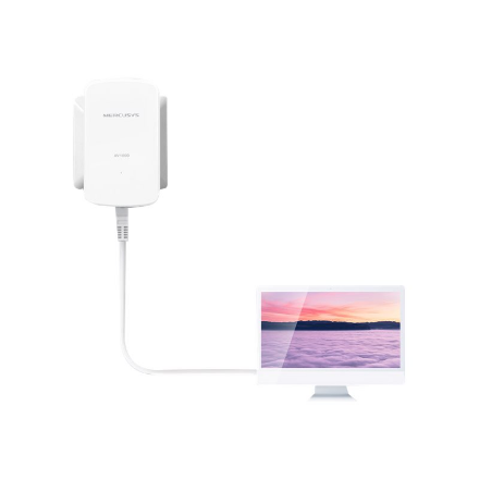 Mercusys | AV1000 Gigabit Powerline Starter Kit | MP500 KIT | 1000 Mbit/s | Ethernet LAN (RJ-45) ports 1