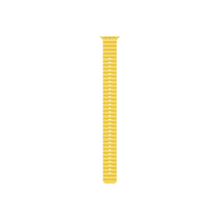 Apple | Ocean Band Extension | 49 | Yellow | Fluoroelastomer | Strap fits 130–200mm wrists