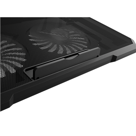Fury Laptop Cooler Cooling Pad Fury Gunbai G3 Fans, RGB LED Light, 2 USB, 14.1-17.3"