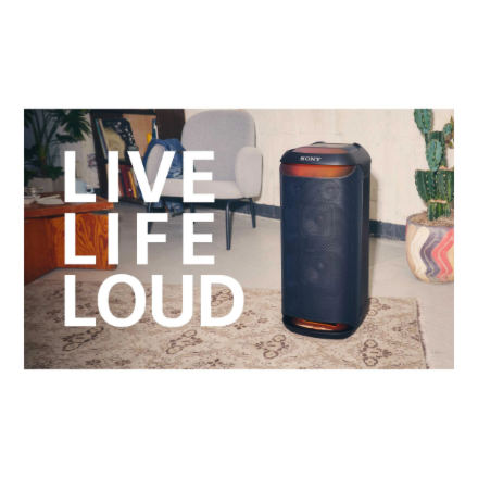 Sony SRS-XV800 X-Series Wireless Party Speaker | Sony | X-Series Wireless Party Speaker | SRS-XV800 | Bluetooth | Black | Wireless connection