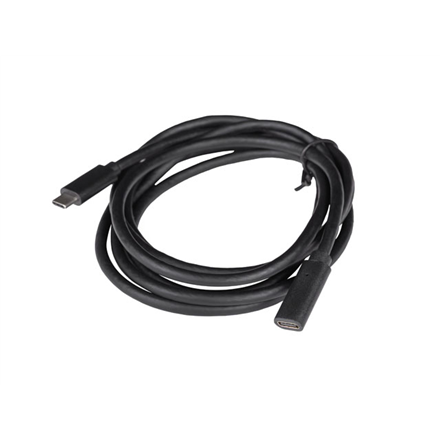 Lanberg | USB-C M/F 3.1 Cable | CA-USBE-20CC-0015-BK