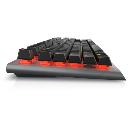 Dell | Alienware Tri-Mode AW920K | Wireless Gaming Keyboard | Wireless | Bluetooth | RGB LED light | Wireless connection | US | CHERRY MX Red | Dark Side of the Moon