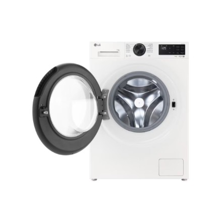 LG Washing machine | F4X5011TWB | Energy efficiency class A | Front loading | Washing capacity 11 kg | 1400 RPM | Depth 57 cm | Width 60 cm | Display | LED | Steam function | Direct drive | Wi-Fi | White