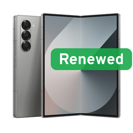 Samsung Renewed Grade A++ | Samsung Galaxy Z Fold 6 | Silver Shadow | 7.6 " | Foldable AMOLED | 256 GB | 5G | Android