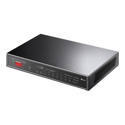 TP-LINK | 10-Port Gigabit Easy Smart Switch with 8-Port PoE+ | TL-SG1210MP | Unmanaged | Desktop | Power supply type External | 60 month(s)
