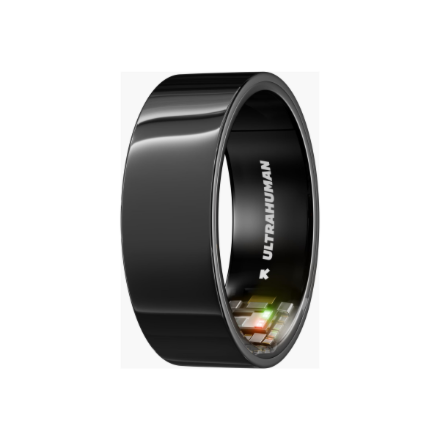Ultrahuman | Ring Air | Aster Black | Size 11 | Smart Ring