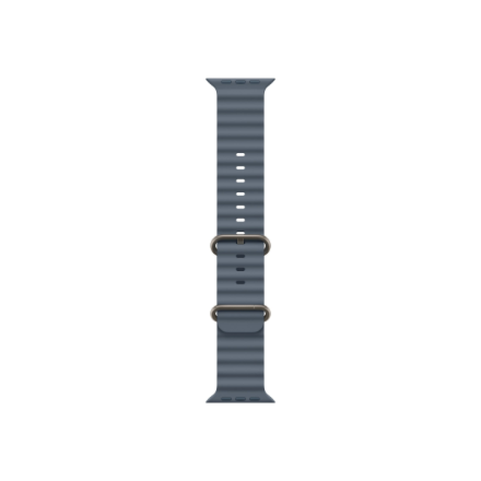 Apple 49mm Anchor Blue Ocean Band - Natural Titanium Finish | Apple