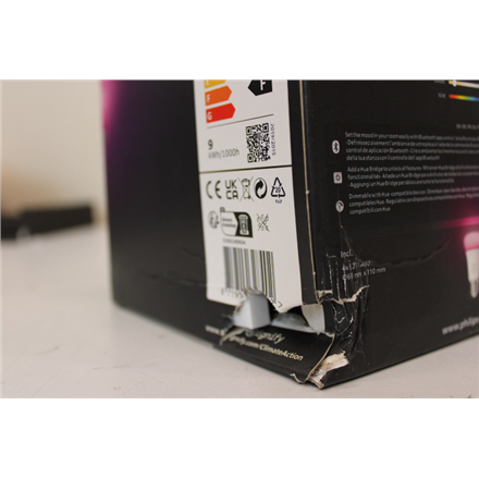 SALE OUT. Philips Hue Hue WCA 6.5W A60 E27, 4pcs pack | E27 | 6.5 W | RGBW 2000-6500K | Bluetooth and Zigbee | DAMAGED PACKAGING