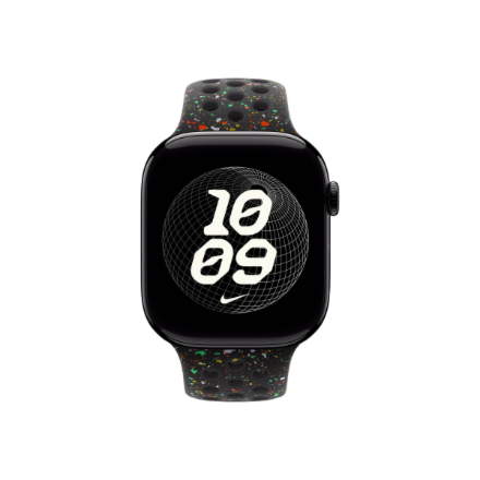 Apple | 46mm Midnight Black Nike Sport Band - S/M