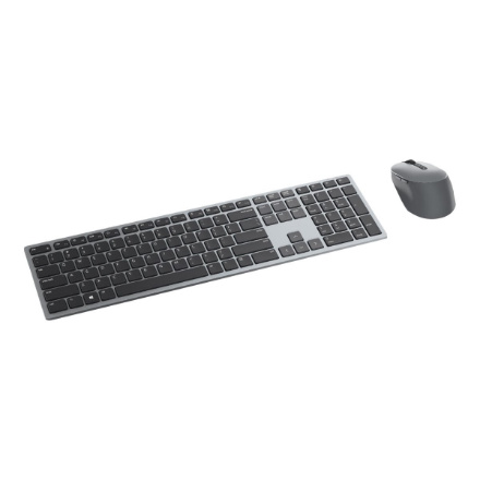 Dell | Premier Multi-Device Keyboard and Mouse | KM7321W | Keyboard and Mouse Set | Wireless | Batteries included | Wireless connection | US | Titan grey
