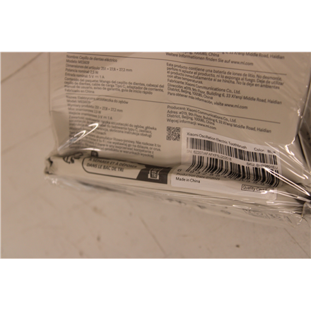 SALE OUT. Xiaomi Oscillation Electric Toothbrush, Blue | SALE OUT. Xiaomi Oscillation Electric Toothbrush | Rechargeable | For adults | Number of brush heads included 1 | Number of teeth brushing modes 3 | Blue | DAMAGED PACKAGING