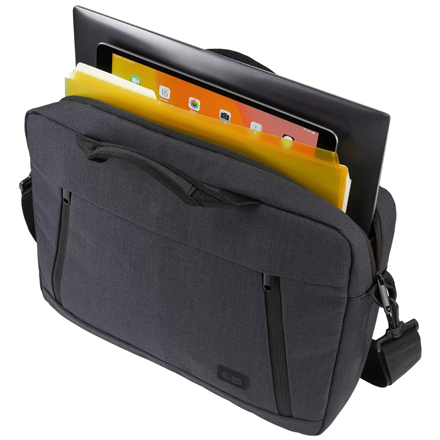 Case Logic | Huxton | Fits up to size 14 " | Laptop attaché | Shoulder strap | Black