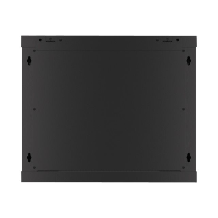 Lanberg | Rack cabinet 19" wall-mount 9U/600x600 (flat pack) for self-assembly with metal door | WF01-6609-00B | Black