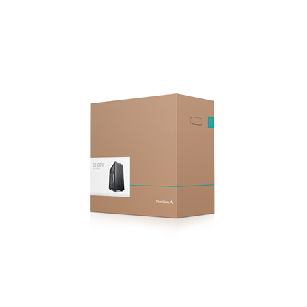 Deepcool | CH370 | Side window | Black | Micro ATX | ATX PS2