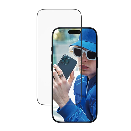 PanzerGlass Screen protector | Apple | iPhone 17 Pro | Glass | Transparent | Ultra-Wide Fit w. EasyAligner