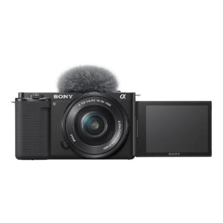Sony Alpha ZV-E10K vlog camera with 16-50 mm f/3.5-5.6 II Power Zoom kit Lens | Vlog camera | 24.2 MP | ISO sensitivity (max) 32000 | Display diagonal 2.95 " | Wi-Fi | Exmor CMOS sensor