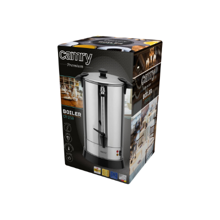 Camry | Boiler | CR 1259 | Electric | 1650 W | 20 L | Stainless steel