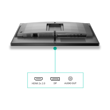 Philips | 25M2N3200U/00 | 25 " | Fast IPS | FHD | 16:9 | 310 Hz | 1 ms | 1920 x 1080 pixels | HDMI ports quantity 2 | Charcoal