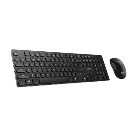 MSI | FORGE K210 | Keyboard and Mouse Set | Wireless | Mouse included | US | Scissor | Black