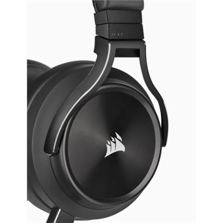 Corsair | High-Fidelity Gaming Headset | VIRTUOSO RGB WIRELESS XT | Wireless/Wired | Over-Ear | Black | Wireless