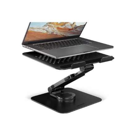 AXAGON STND-LRB stand with 360° rotation for laptops and tablets | Adjustable Height, Angle | 10-17.3 " | Maximum weight (capacity) 5 kg | Black