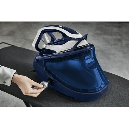 TEFAL | Steam Station | GV9812 Pro Express | 3000 W | 1.2 L | 8.1 bar | Auto power off | Vertical steam function | Calc-clean function | Blue