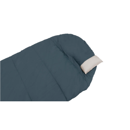 Outwell Campion Lux | Sleeping Bag | 225 x 85 cm | -16 to 5 °C | 2 way open - auto lock, L-shape