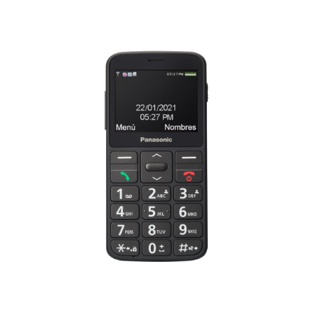 Panasonic | KX-TU160 | Easy Use Mobile Phone | TFT-LCD | USB version USB-C | Built-in camera | Main camera resolution 0.3 MP | Black | 69.2 g
