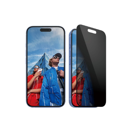 PanzerGlass Screen protector | Apple | iPhone 16/iPhone 15 | Glass | Black | Ultra-Wide Fit