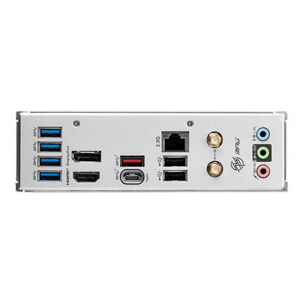 MSI | MPG B760I EDGE WIFI | Processor family Intel | Processor socket  LGA1700 | DDR5 DIMM | Memory slots 2 | Supported hard disk drive interfaces SATA, M.2 | Number of SATA connectors 4 | Chipset Intel B760 | Mini-ITX