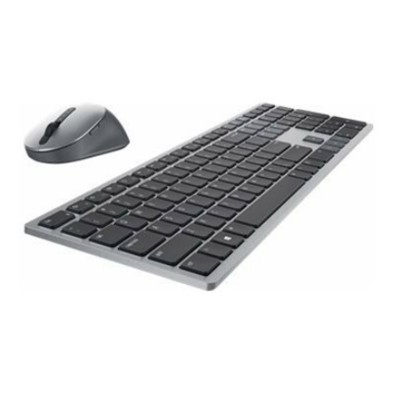 Dell | Premier Multi-Device Keyboard and Mouse | KM7321W | Keyboard and Mouse Set | Wireless | Batteries included | Wireless connection | US | Titan grey