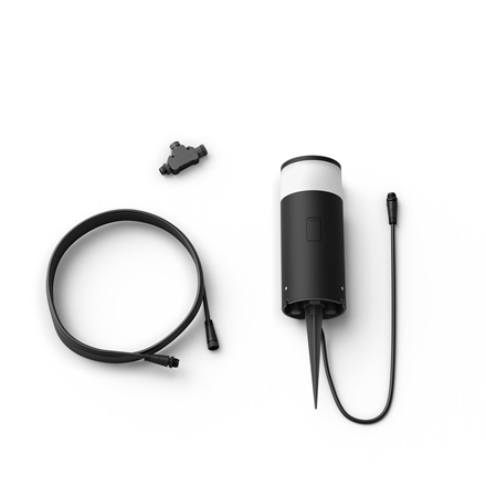 Philips Hue WCA Calla Outdoor Bollard, Black | 8 W | 2000-6500 Hue White Colour Ambiance
