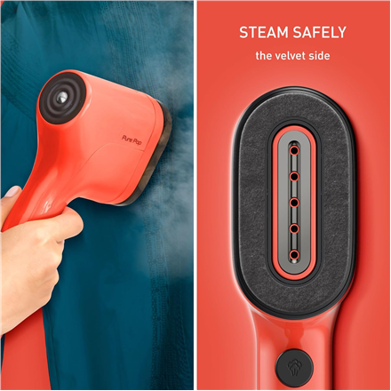TEFAL Garment Steamer | DT2022E1 Pure POP | Handheld | 1300 W | 0.07 L | 20 g/min | Red