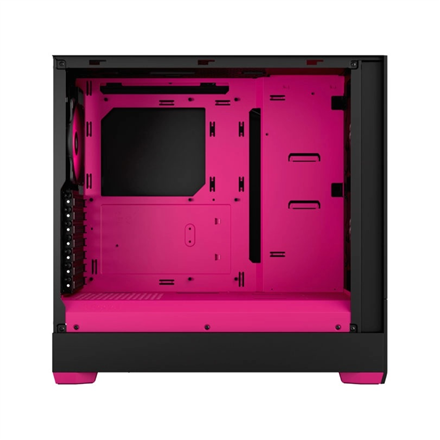 Fractal Design | Pop Air RGB | Side window | Magenta Core TG Clear Tint | ATX, mATX, Mini ITX | ATX
