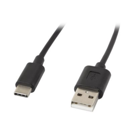 Lanberg | USB Type-A to USB Type-C 2.0 Cable, 1.8 m | CA-USBO-10CC-0018-BK | USB Type-A to USB Type-C
