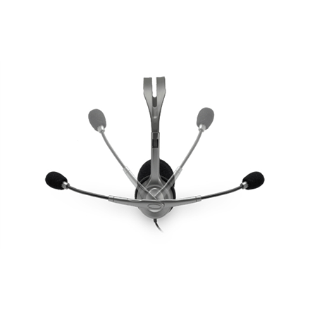 Logitech | LGT-H110 | Stereo headset | Black, Silver
