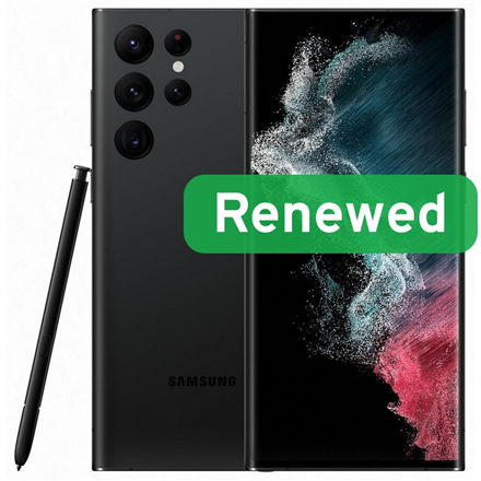 Samsung Renewed Grade C | Samsung Galaxy S22 Ultra | Phantom Black | 6.8 " | 256 GB | 5G | Android