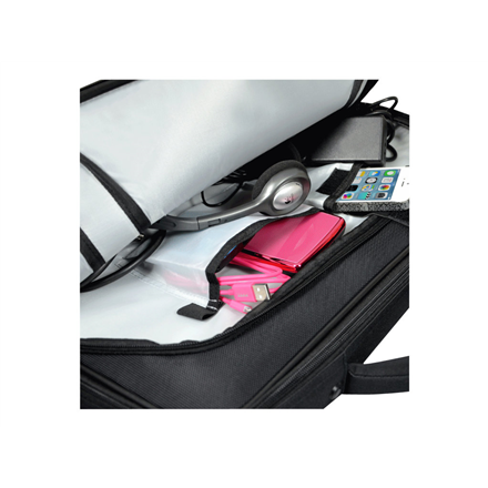 PORT DESIGNS | Courchevel | Fits up to size 15.6 " | Messenger - Briefcase | Black | Shoulder strap