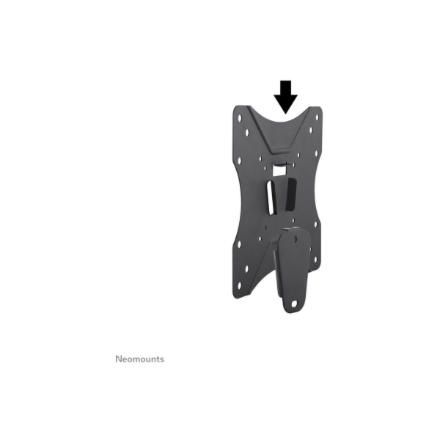 Neomounts Wall mount | NM-W60BLACK Monitor/TV mount wall | Tilt | 10-30 " | Maximum weight (capacity) 25 kg | Black