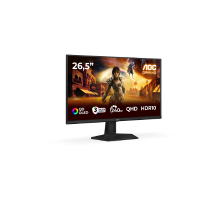 AOC Q27G41ZDF | 27 " | QD-OLED | QHD | 16:9 | 240 Hz | 0.03 ms | 2560 x 1440 pixels | 400 cd/m² | HDMI ports quantity 1 | Black